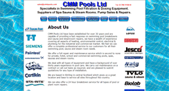 Desktop Screenshot of cmmpools.com